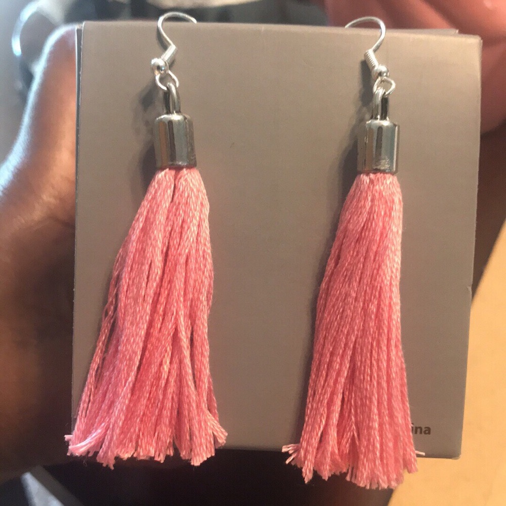 Handmade Tassels earrings. ❤️🤩